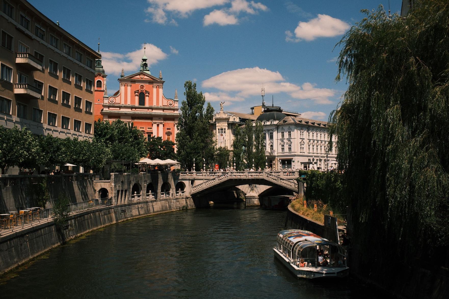 Bridge in Ljubjlana